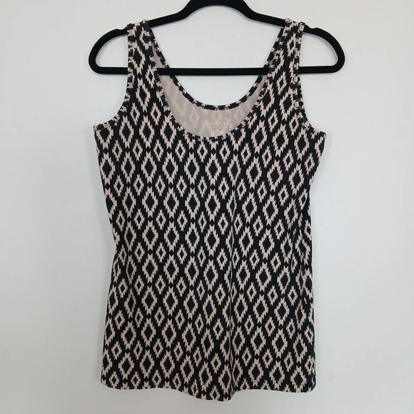 Maurices Tank Top Women Large Boho Tribal Print Geometric Festival Summer Casual - Picture 1 of 8